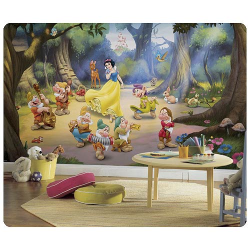 Snow White and the Seven Dwarfs Mural